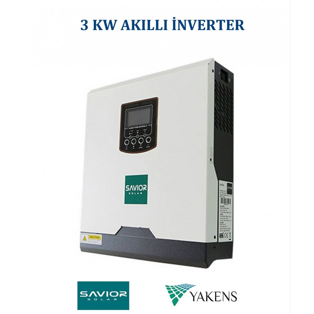 3000W / 24V Akıllı inverter Savior (Pwm 50AH Şarj)